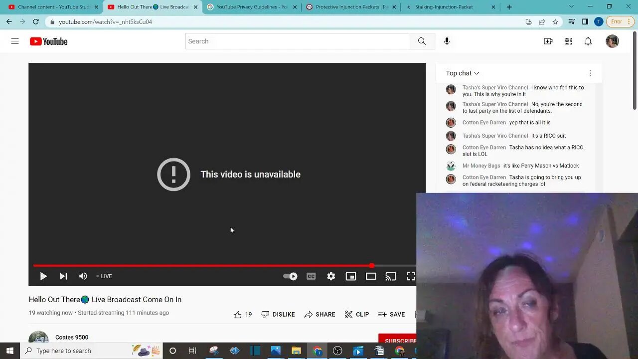 injunction imminent/further action as stated to follow