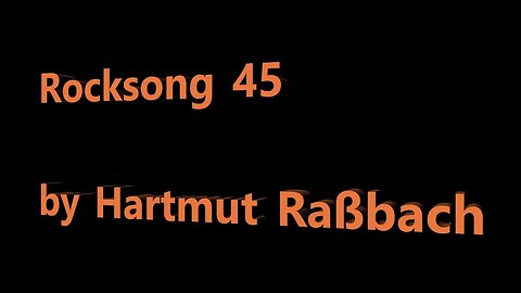 Rocksong 54 © Music Hartmut Raßbach