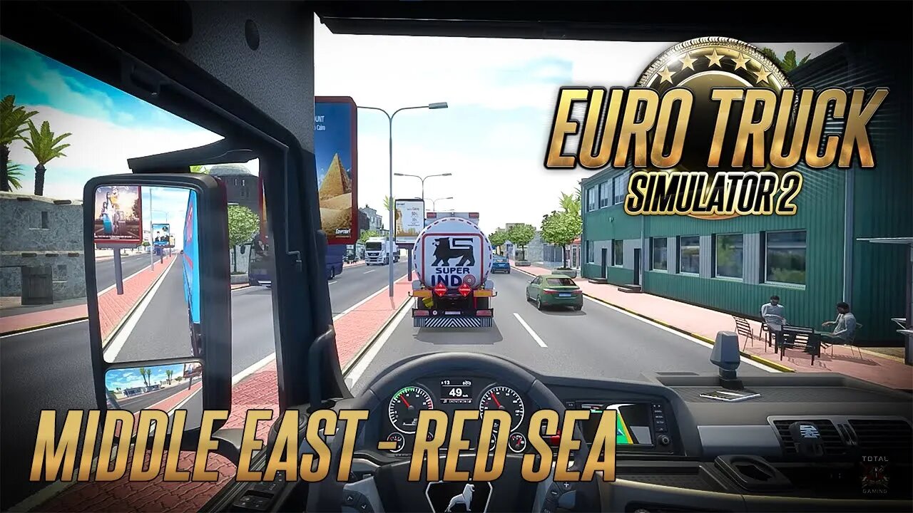 Middle East & Red Sea - ETS2 1.46 Promods mods | Euro Truck Simulator 2 Gameplay G29 Steering Wheel