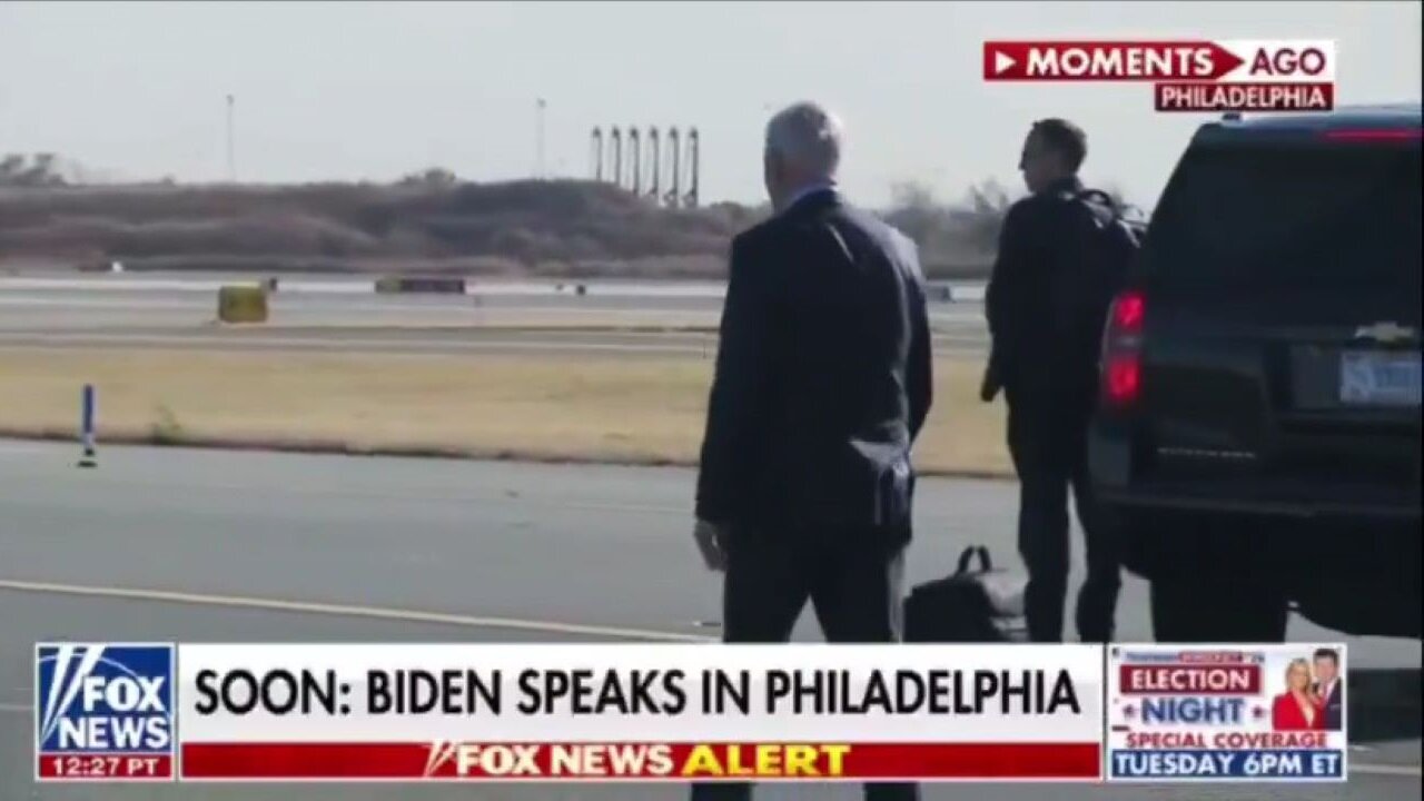 Biden Ignores The Car Waiting For Him And Decides To Go For A Stroll Instead