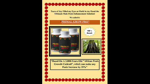 PRIMAL GROW PRO - Primal Grow Pro Review - (( ⛔BIG TRUTH⛔ )) Primal Grow Pro Pills Reviews - PRIMAL