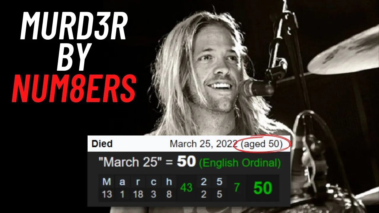 Taylor Hawkins Sacrificed By Foo Fighters 50 Days After His 50th Birthday...