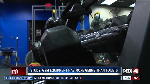 Study shows public gyms have many harmful germs