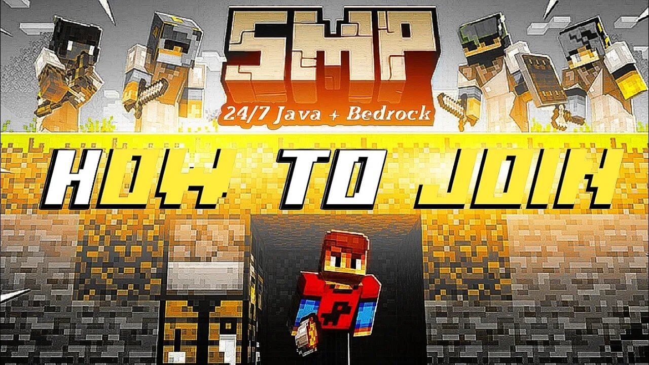 Minecraft How to Join My Smp | MineSmp 24/7 | Java+bedrock in Hindi , register, login