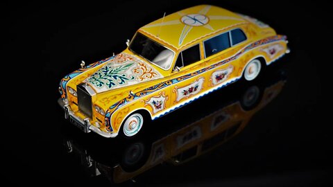 Rolls-Royce Phantom V Mulliner Park Ward "Personal car John Lennon" - True Scale Miniatures 1/43