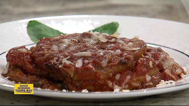 Eggplant Parmigiana recipe inspired by Bavaro's owner grandmother