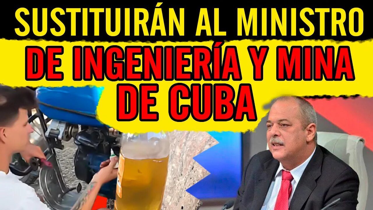 🤣Sustituirán al ministro de ingeniería y mina de Cuba🤣