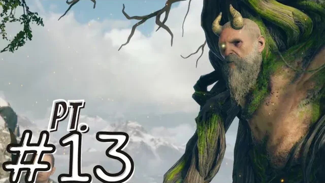 A TALKING TREE-MAN !! | God Of War Pt. 13 4K (PS4) No Commentary