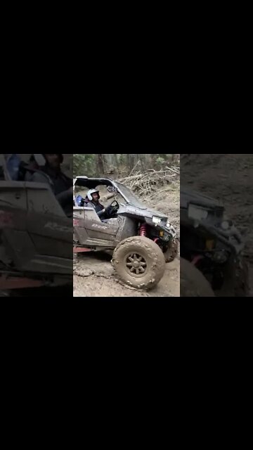 RZR RS1 "Ryzen" sideways in the mud!