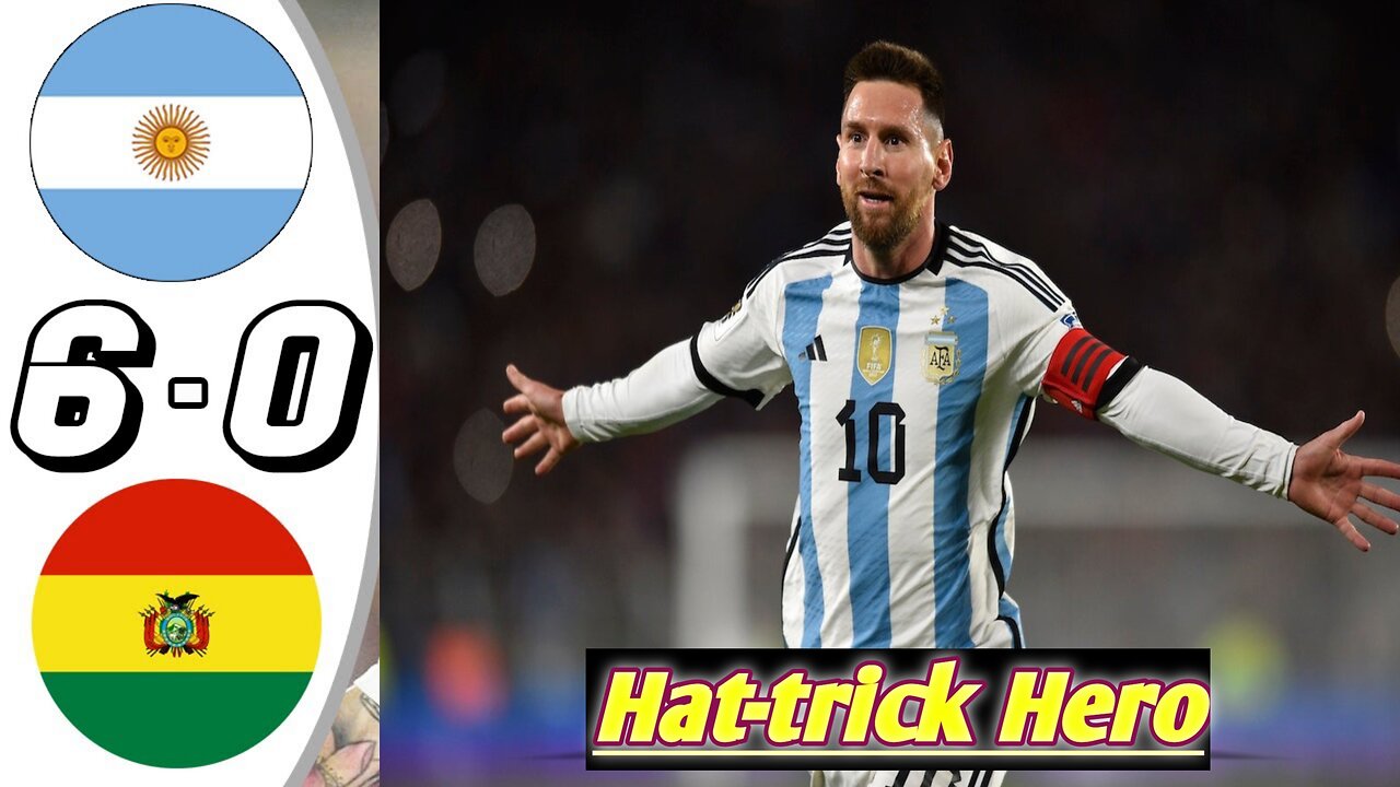 Argentina vs Bolivia Full match highlight || #Messi #allgoals 2024 Fifa world cup