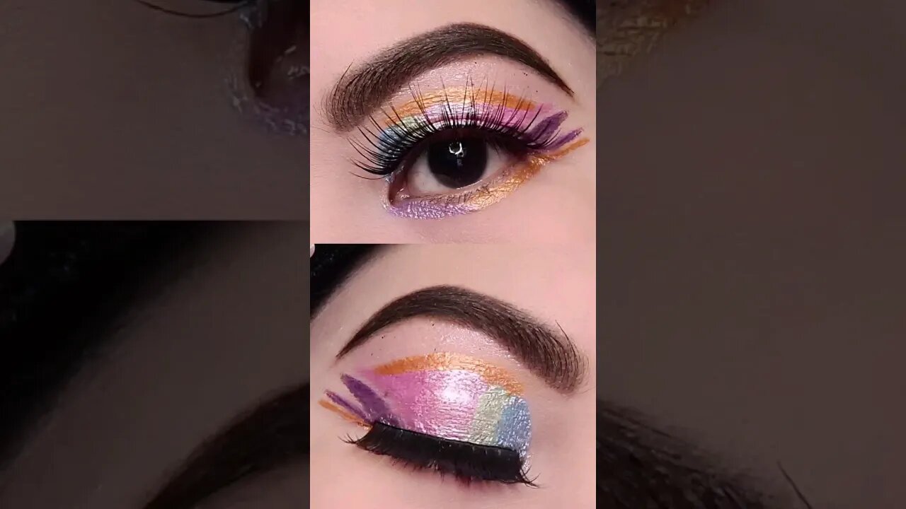 Creative Eye Art Makeup Design #shorts #short #viral #makeup #trending #fyp #eyemakeup #eyeshadow