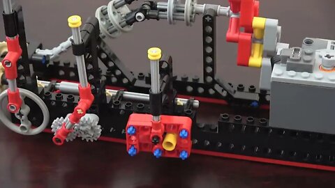 Mechanical Principles combined in a Useless Lego Machine