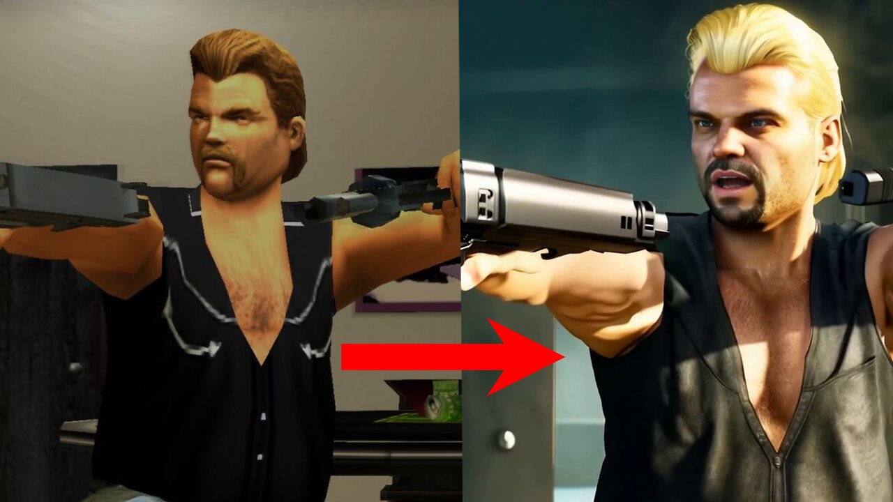 Gta vice city stories real vs Ai