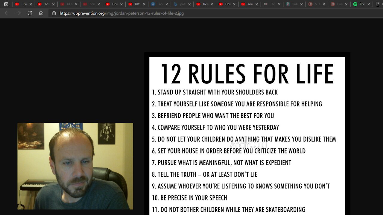 Applying Jordan Petersons 12 rules for life. Part 9 (chapter 4.3)