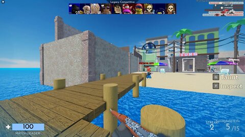 CRACKED Beach Ending! (Roblox Arsenal)