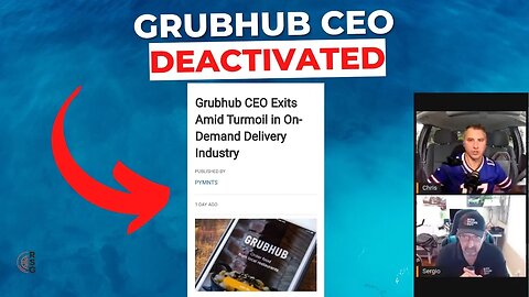 Not Only Is Grubhub PURGING Drivers But Also Fired Their CEO