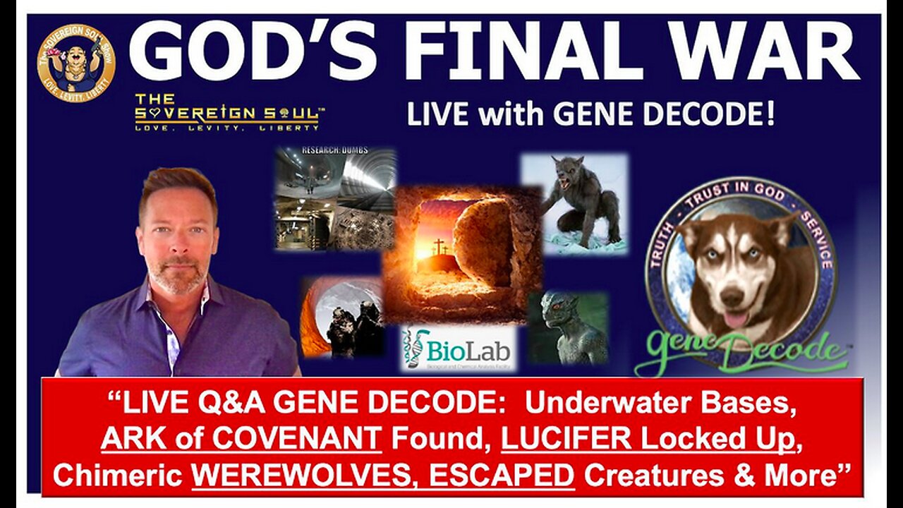 GENE DECODE! Q&A on Law of WAR, Cabal, Galactic Federation, Khazarian Mafia & More!