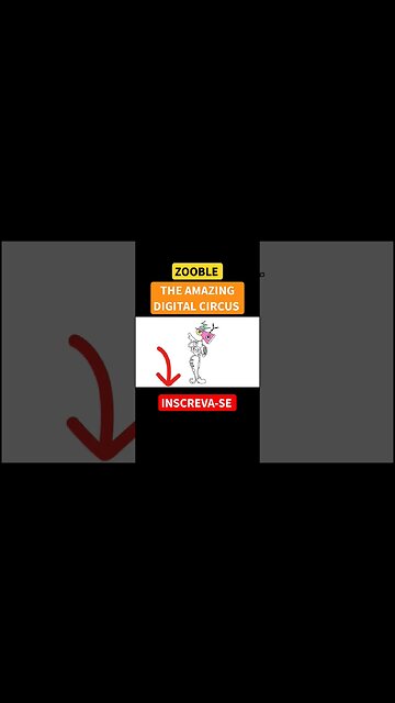 Como Desenhar ZOOBLE THE AMAZING DIGITAL CIRCUS #shorts #theamazingdigitalcircus #zooble