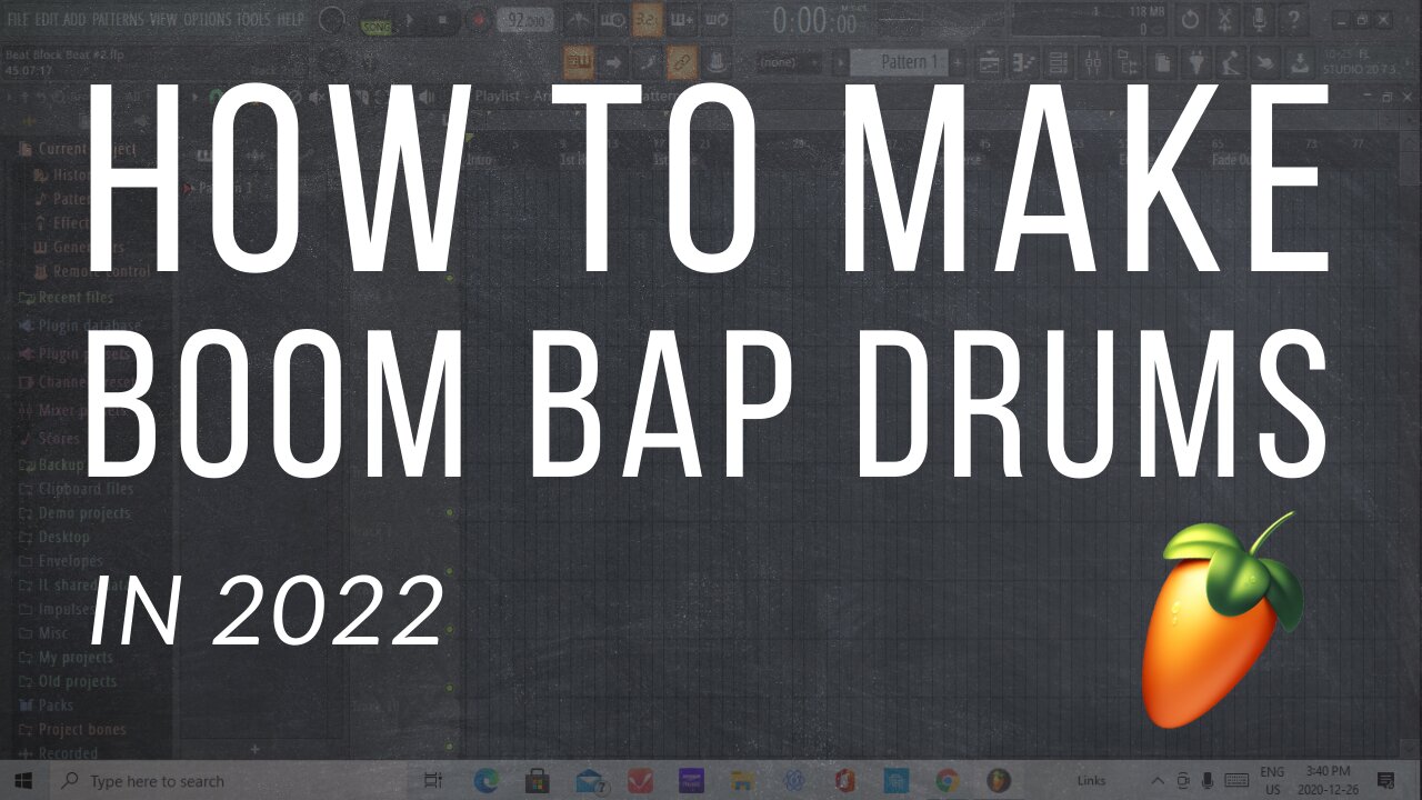 How To Make Boom Bap Drums in 2022