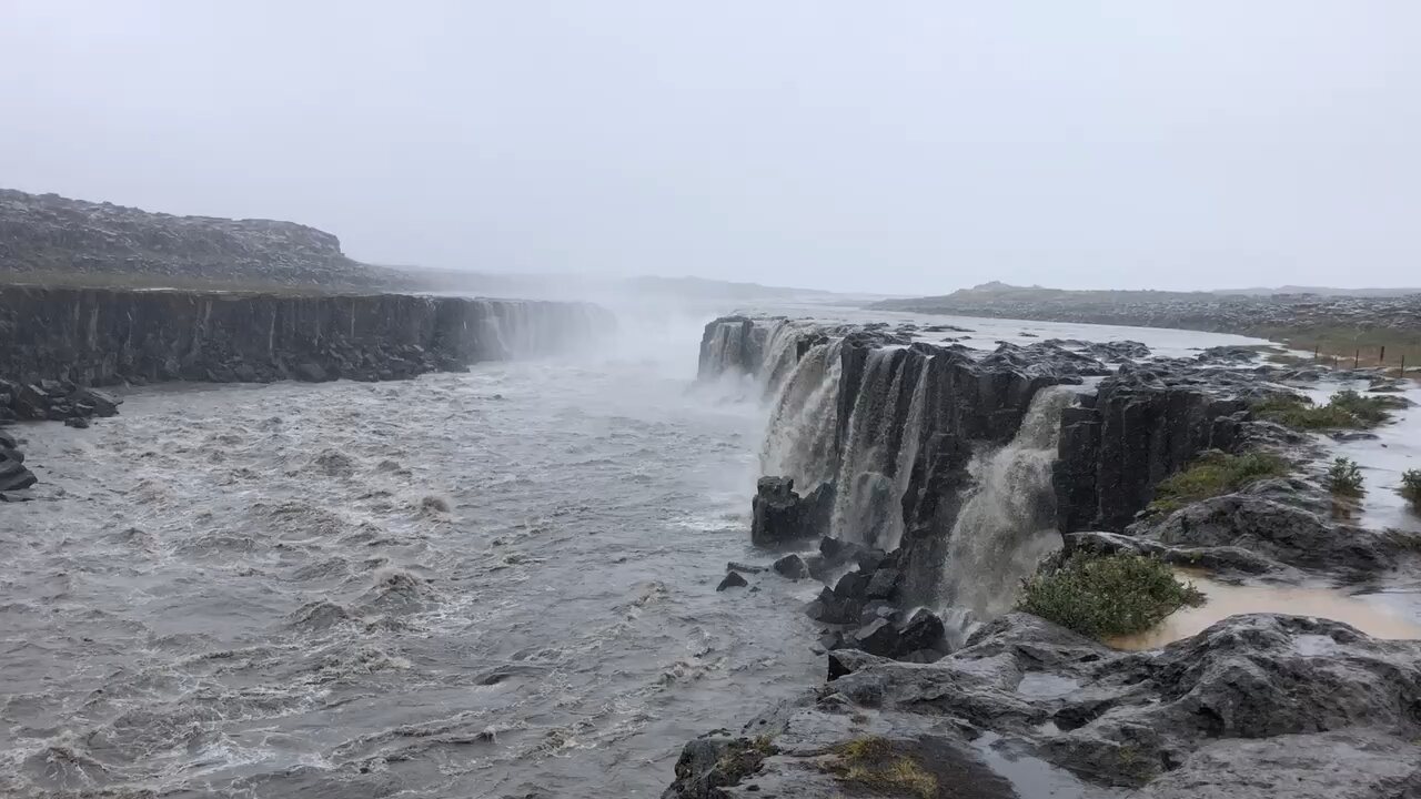 Iceland waterfall Selfos