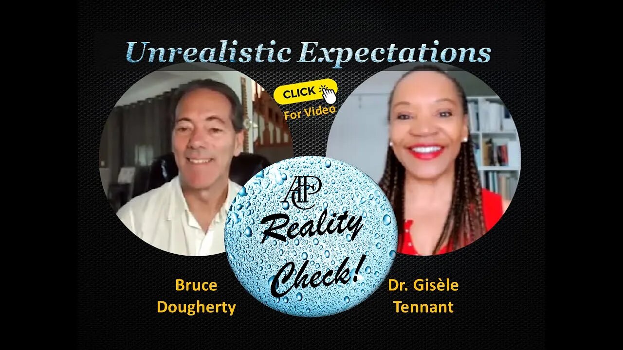 She has UNREALISTIC expectations!! (Expectations are premeditated resentments)