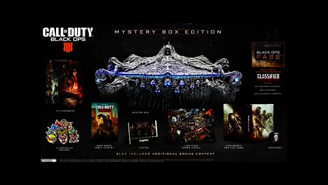 Call of Dut Black Ops 4 MYSTERY BOX EDITION REVEALED! (Everything That Comes With It)