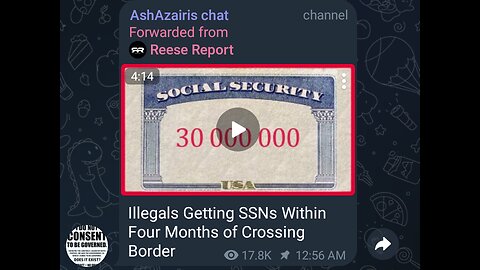 Greg Reese talks Illegal Migrants and SSNs