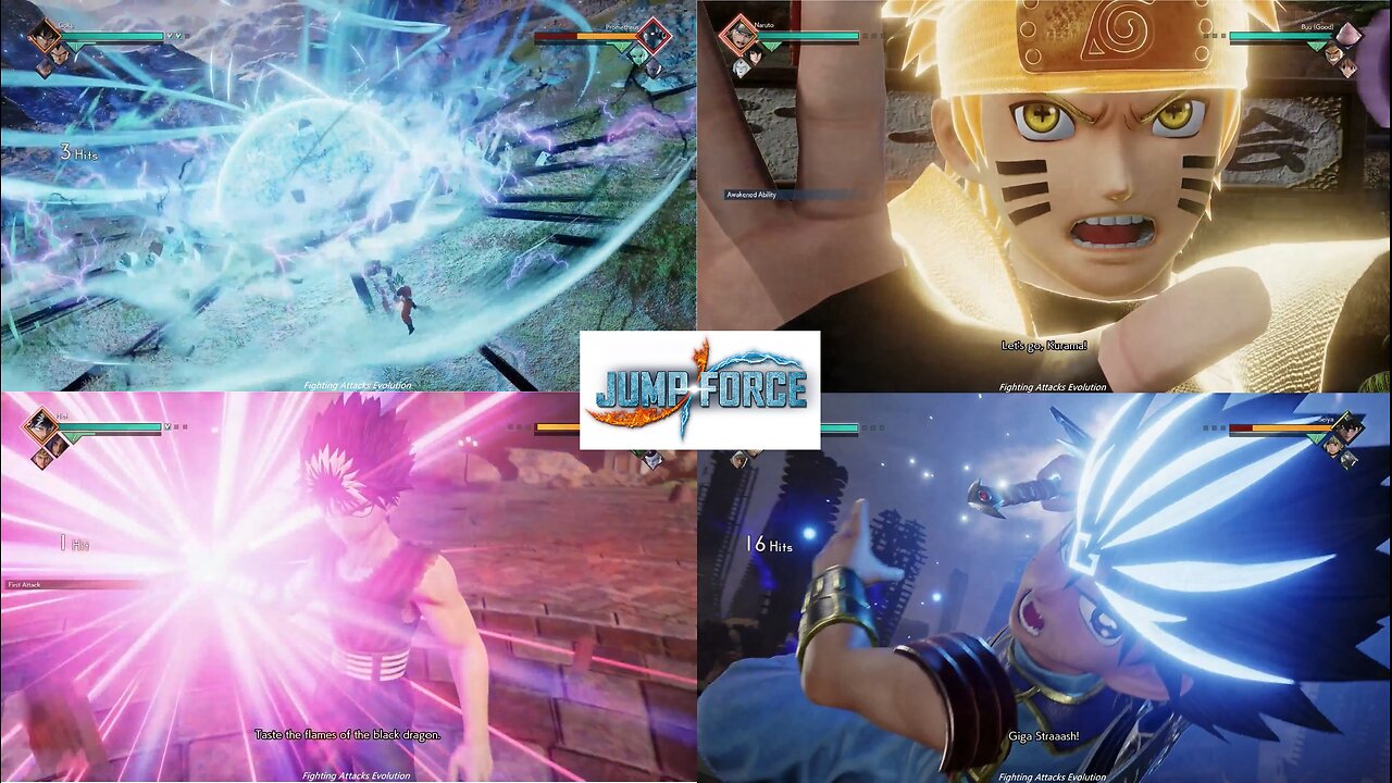 Jump Force: All 57 characters specials and ultimate attacks part 3