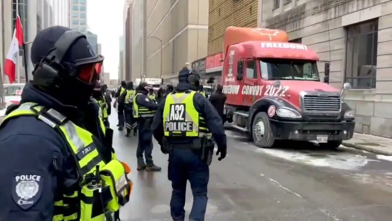 Ottawa Police Continue to Steal Gas Against Judges Orders #freedomconvoy2022 #gascans