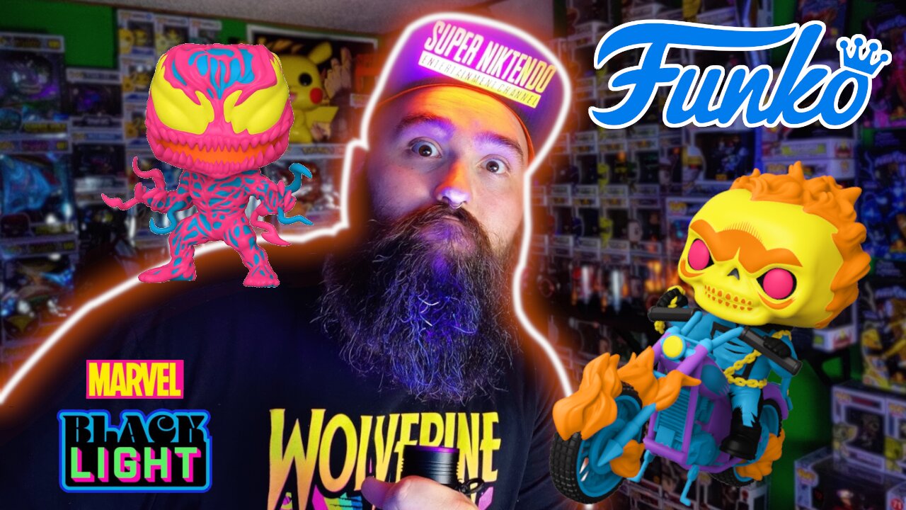 Funko POP! Marvel: Black Light Full Set Unboxing/Review