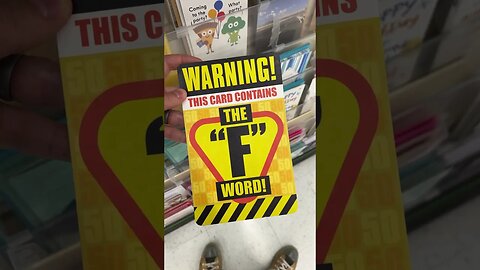 This card almost MAKES you look inside! 🤣🤬