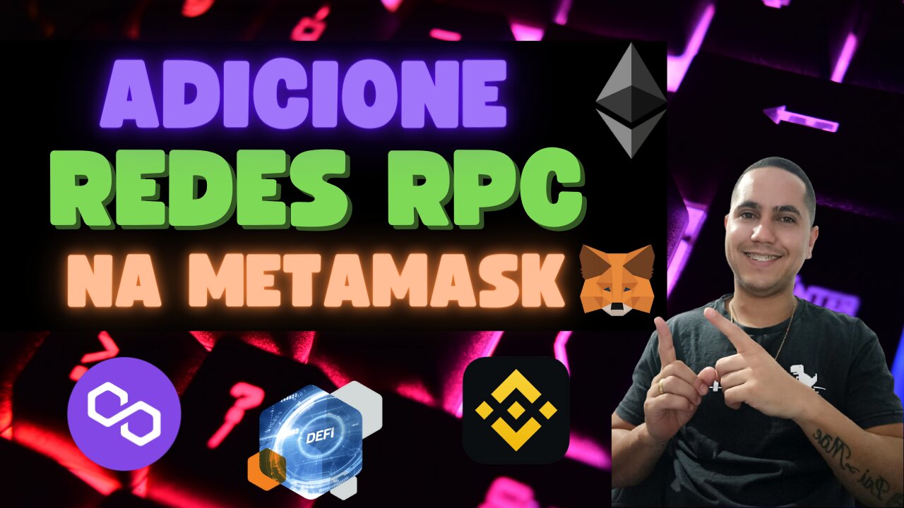 COMO ADICIONAR BLOCKCHAIN DA POLYGON, ARBITRUM ONE, BNB CHAIN NA METAMASK - RAPÍDO E FÁCIL