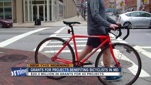 $20.3M to improve safety for bicyclists in Md.