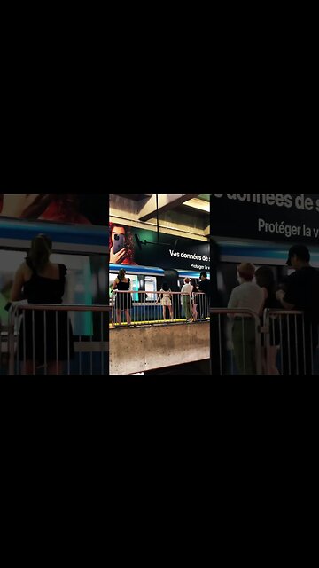 Gorgeously Montréal Metro #viralvideo #montreal #shorts #publictransport #travel
