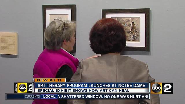 New program at Notre Dame of Maryland University uses art to heal