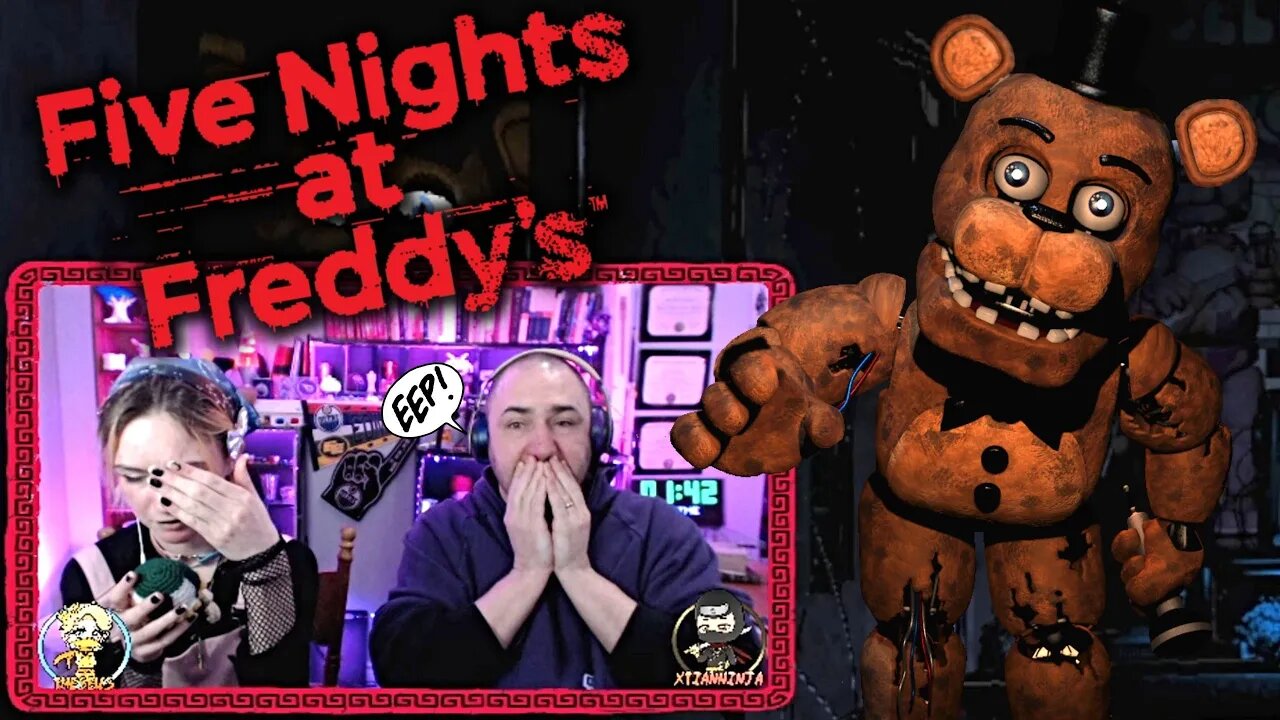 Worst. Dad. Ever! Makes Daughter Play FNAF!