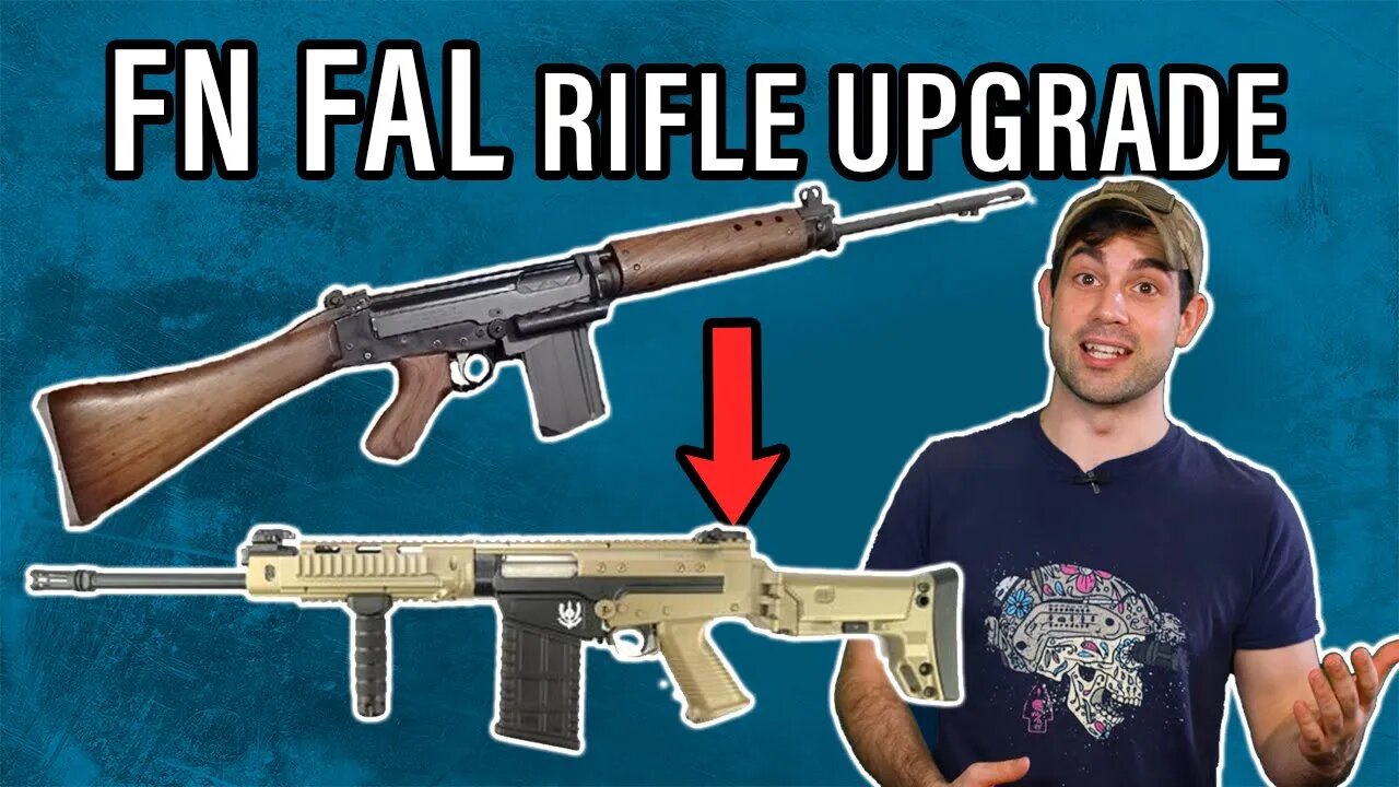 FN FAL classic rifle gets massive upgrade