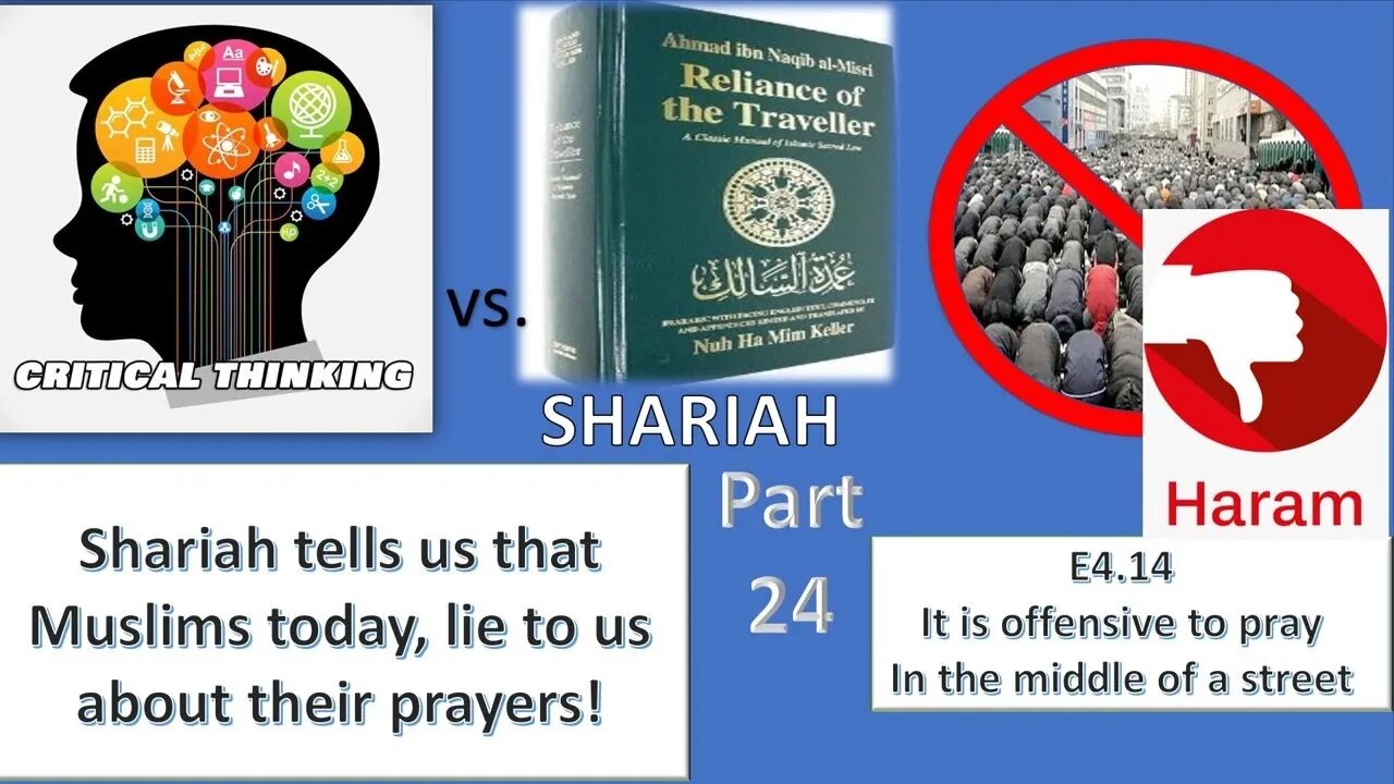 Critical Thinking vs. Shariah Part 24: How do Muslims lie to us about their prayers?