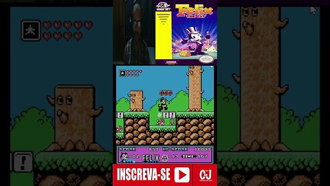 O gato Félix em sua aventura para o NES! #shorts