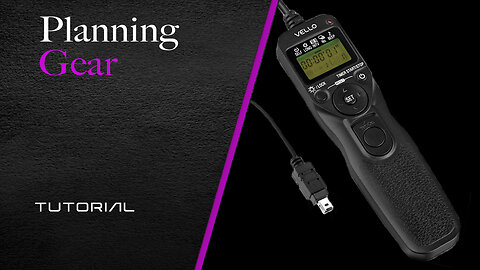 Planning - Camera Gear