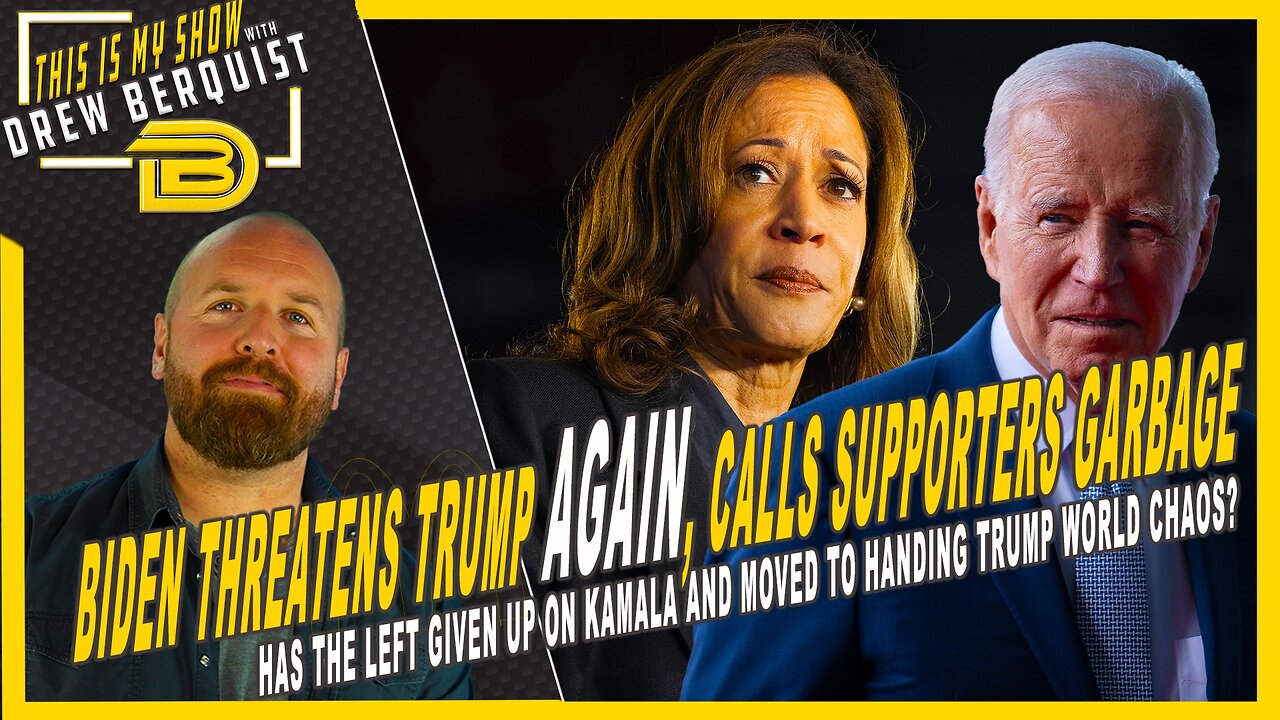 Biden Threatens Trump, Attacks Supporters | Has the Establishment Given Up on Kamala? |10.30.24