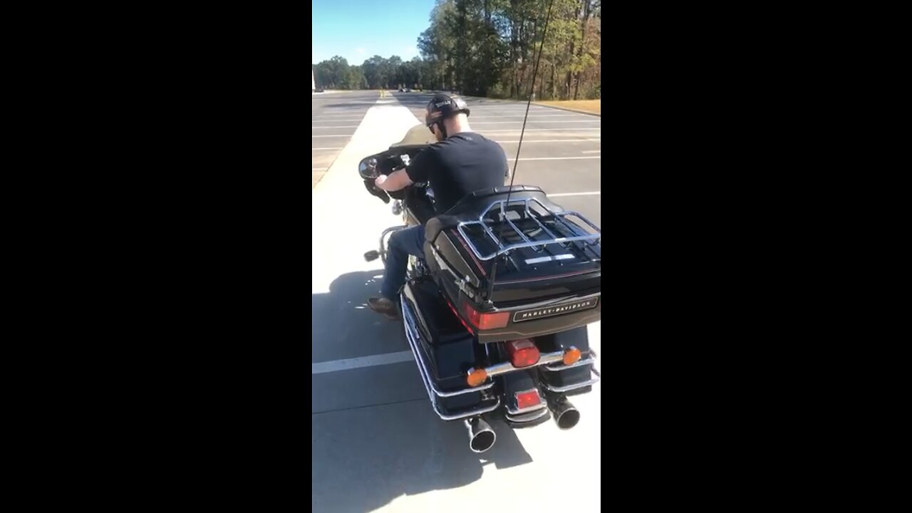 Son’s first solo on Hog