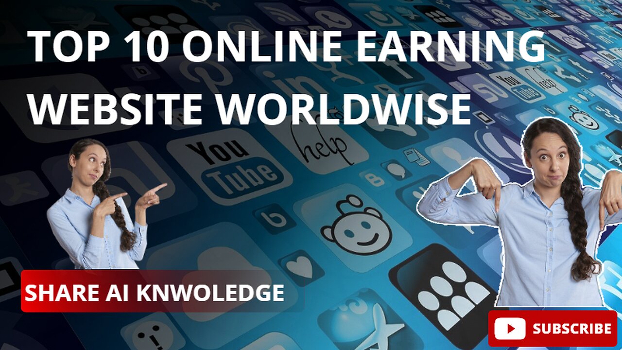 TOP 10 ONLINE EARNING WEBSITE IN WORLDWISE