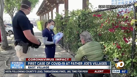 First COVID-19 case reported at Father Joe's Villages
