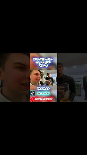 Meeting Niko Omilana At The Kingpyn Event!!!!