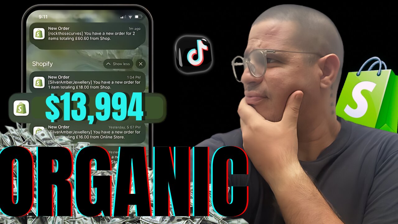 Updated Organic Dropshipping Strategy To Find Winning Products To Sell On TikTok | Shopify Dropshipp