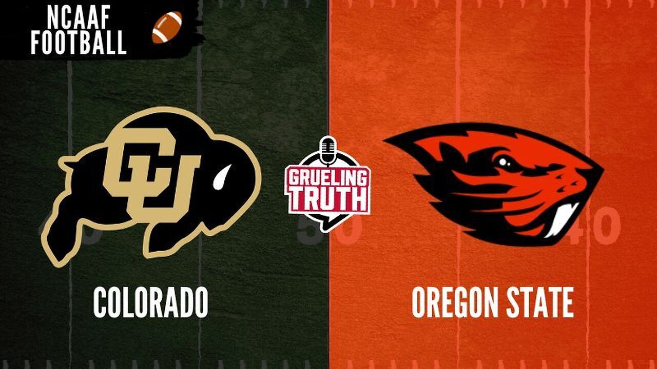 NCAA Football *Prediction* Show: Oregon State vs Colorado: Preview and Prediction