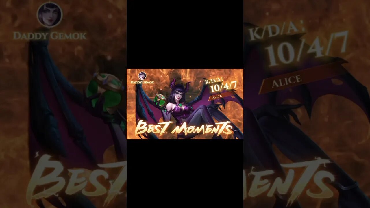 Alice's Noumenon Blast in Hyperblend Mode: Unleashing Havoc in Mobile Legends #mlbb #kids