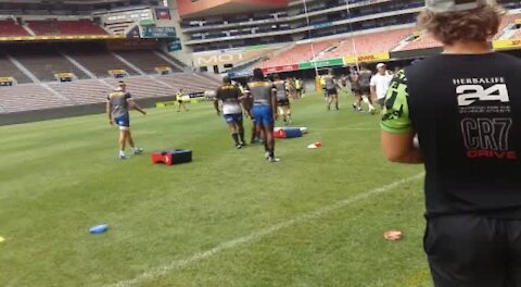 SOUTH AFRICA - Cape Town - Stomers training (Video) (2Tk)