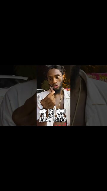 He Ate Insects In Thailand!